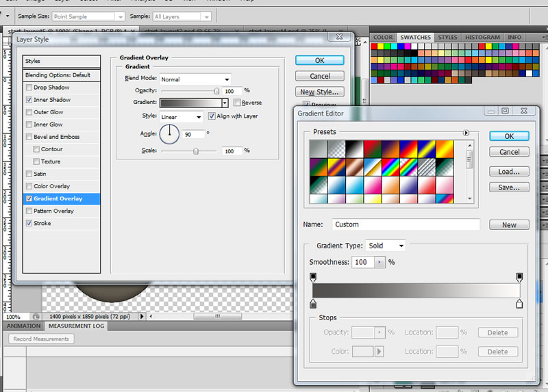 gradient overlay